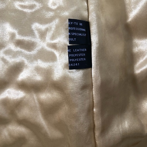 Baby Phat Quilted Leather Long Coat - Picture 6 of 10